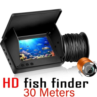 Fischfinder LCD 4,3 Zoll Display Unterwasser 220° Angeln Kamera Wasserdicht...