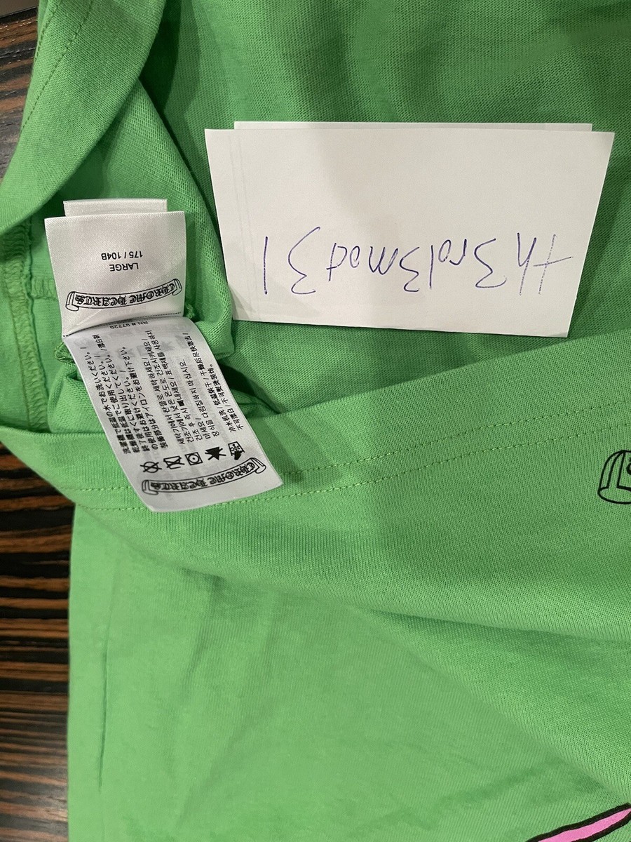 Chrome Hearts Matty Boy Sex Records Green Short Sleeve T Chrome Hearts Matty Boy Sex Records Green Short Sleeve T