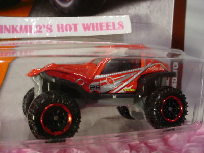 Matchbox 2018 #103 GHE-O PREDATOR – Rosso/Grigio, MBX Off Road, 65° Anniversario, 1:64