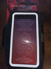 EDX by Endurance Sports Armband Cell Phone Holder Black Touch Screen Responsive