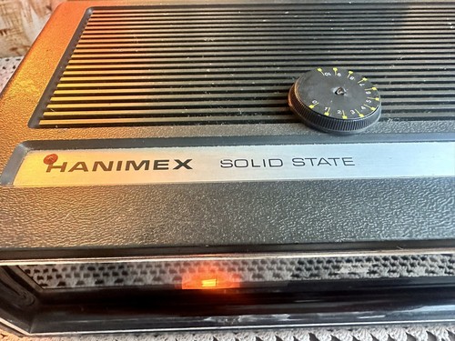 Hanimex HDR 1402 Solid State Flip Clock AM/FM Radio 1970’s Vintage Working - Picture 6 of 17