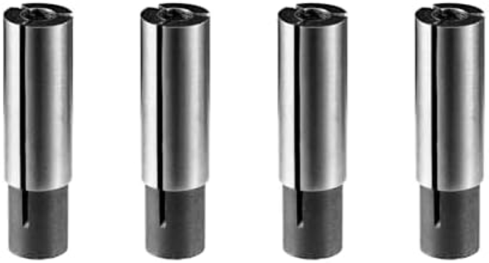 Genmitsu 4pcs Collet Adattatore, 1/4 "a 1/8 â€³ CNC Incisione Bit Collet Size Co