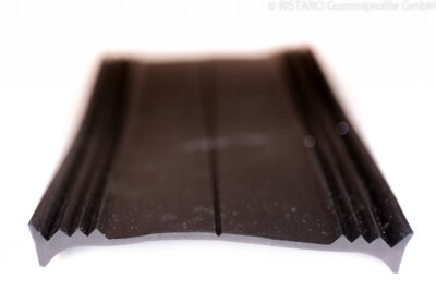 Gummi Auflagedichtung, Glasauflagegummi Verlegegummi, 80 mm Auflagenbreite