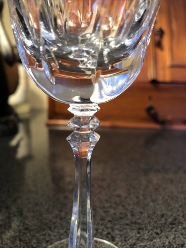 2 VTG Mikasa CAMEO Cut Crystal Cordial Liqueur Stemware, Circa 1980, 6" - Picture 3 of 6