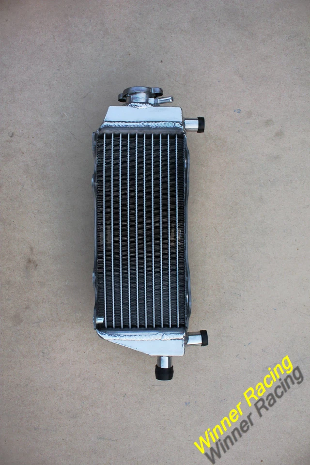 Radiador de aluminio compatible con Yamaha YZ250/YZ 250 2 tiempos 1996-2001 reforzado R&L Foto 4 de 4