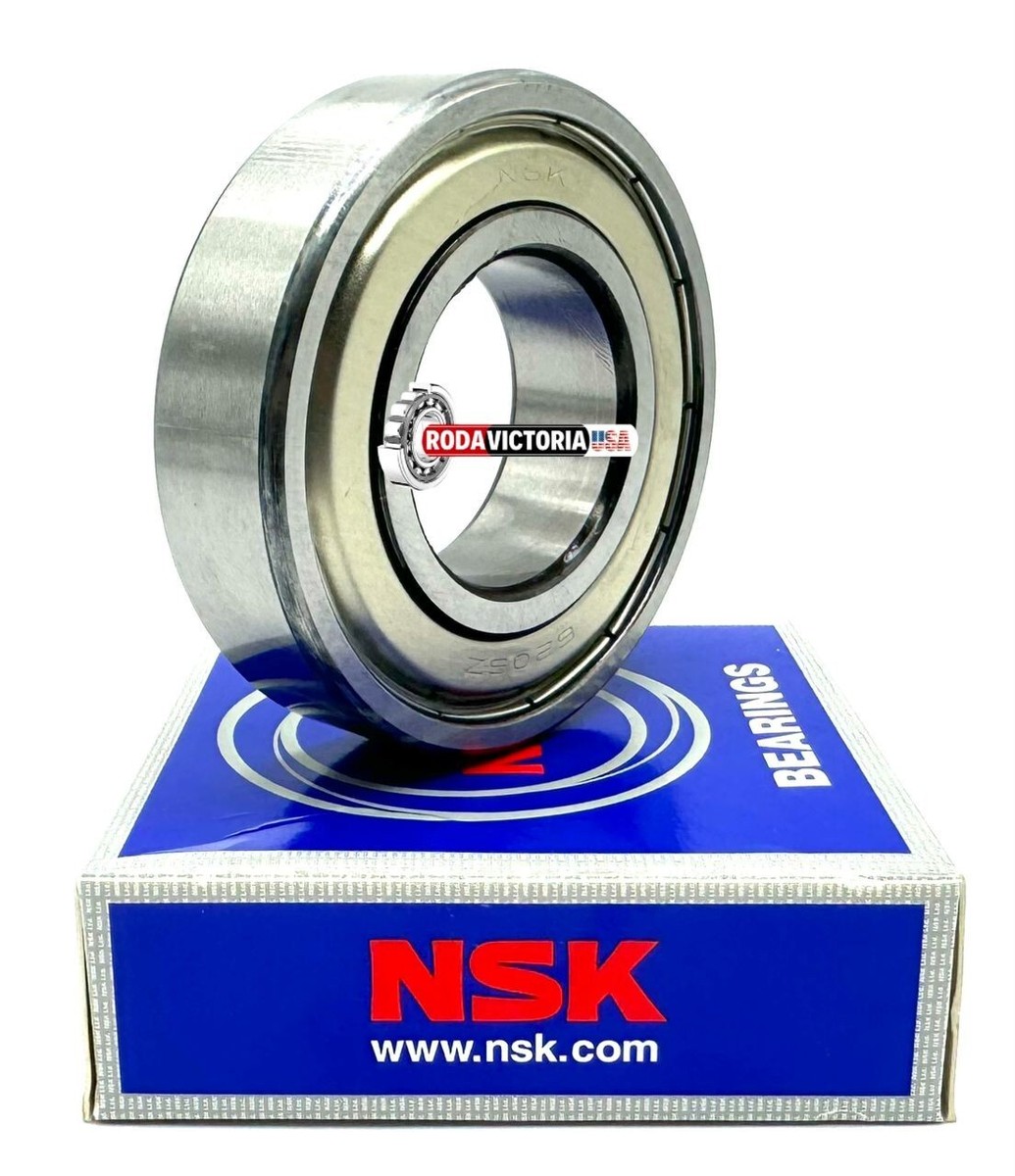 NSK 6206 ZZ C3 DEEP GROOVE BALL BEARING, METAL SHIELDED 30x62x16