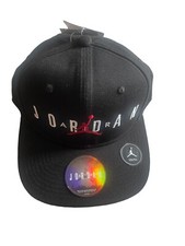 NEW Nike Boys YOUTH Air Jordan Snapback Cap NWT Retro Flat Bill Hat BIG LOGO