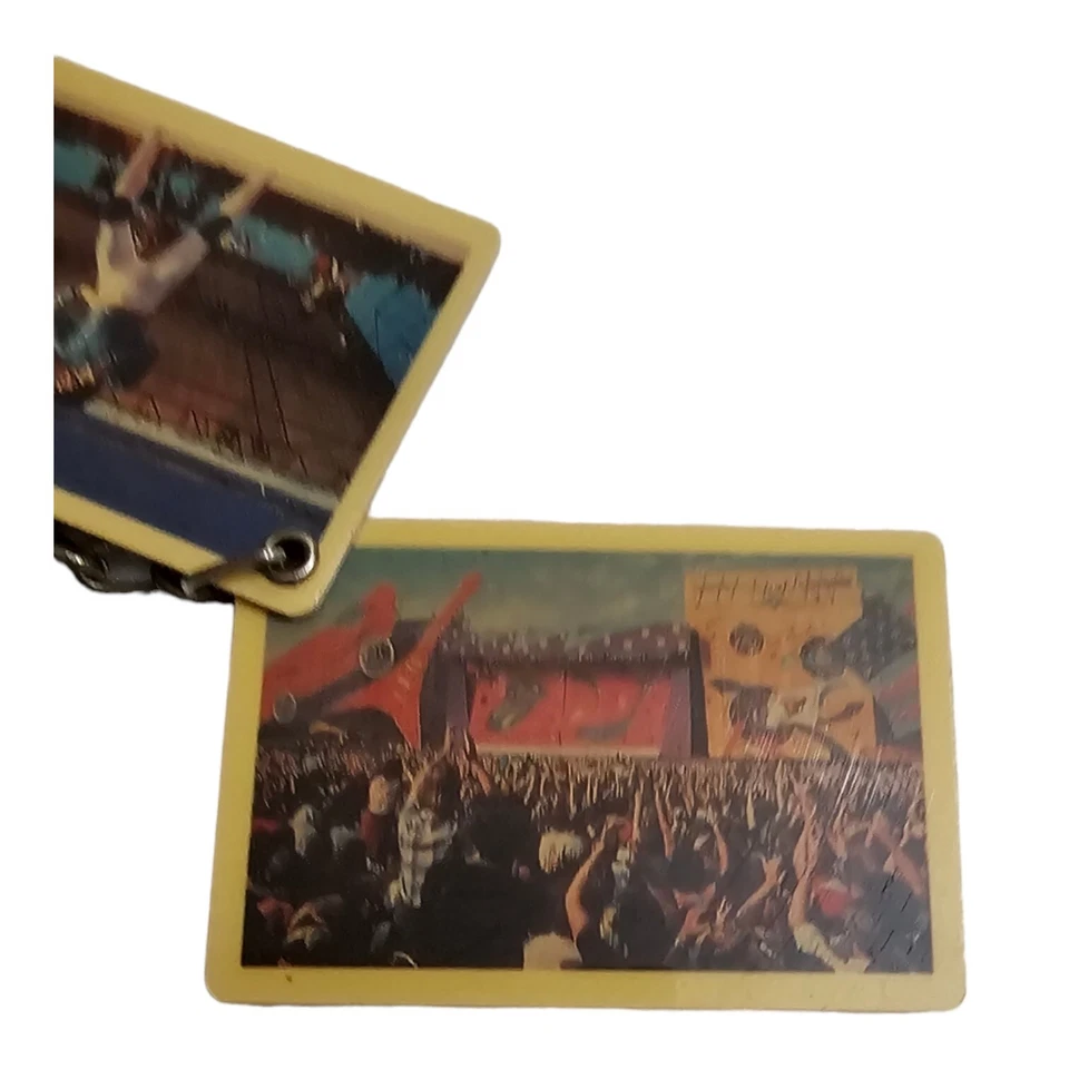 Vintage Rolling Stones Concert Photos Keychain Collectible 1980s  Rare - Image 4 of 4