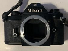 Nikon EM 35mm SLR Film Camera Body Only- Not Tested- For Parts