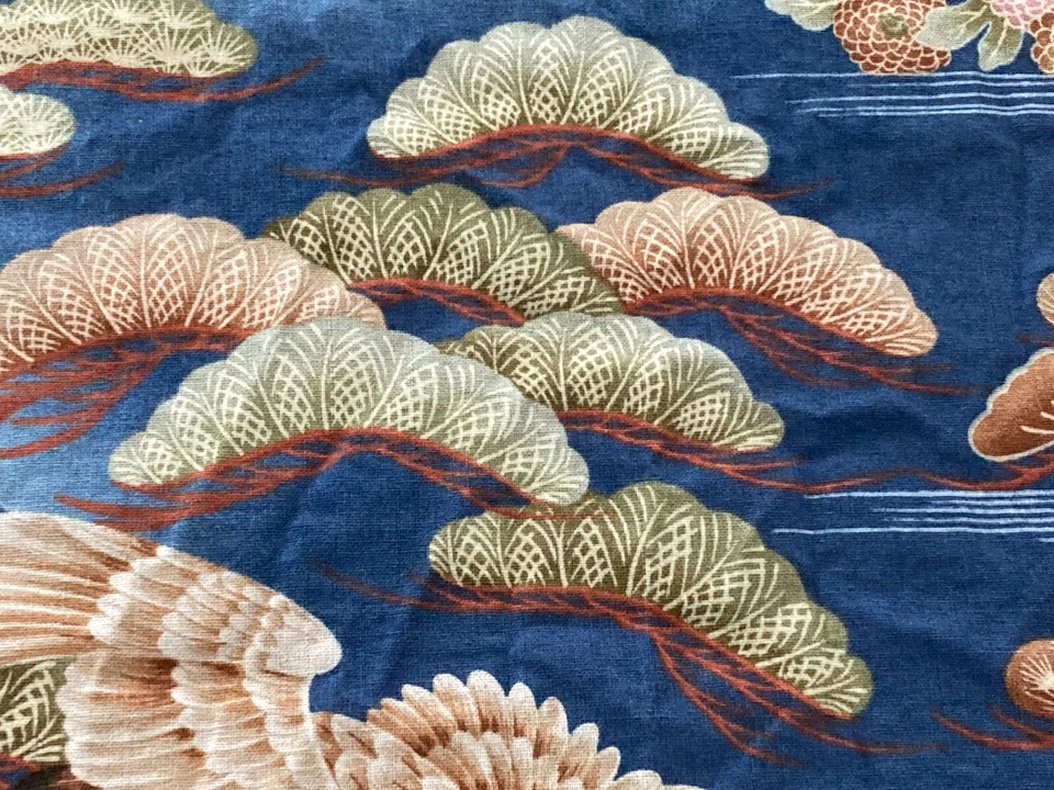 Vtg Print Concepts "Kimono Yoshika" Coordinated Sewing Fabrics 1 + 1.75 yd 42" - Image 2 of 4