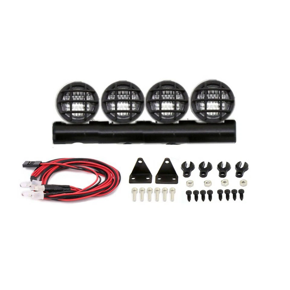 1/24 Light Bar Headlight for Axial SCX24 AXI00001 Car Buggy Upgrade Parts Tools - Image 4 of 4