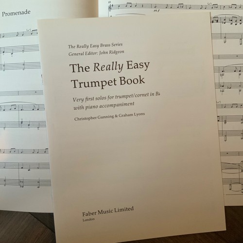 The Really Easy Trumpet Book for Bb Trumpet Fabre Music incl Piano Accompaniment - Picture 5 of 5