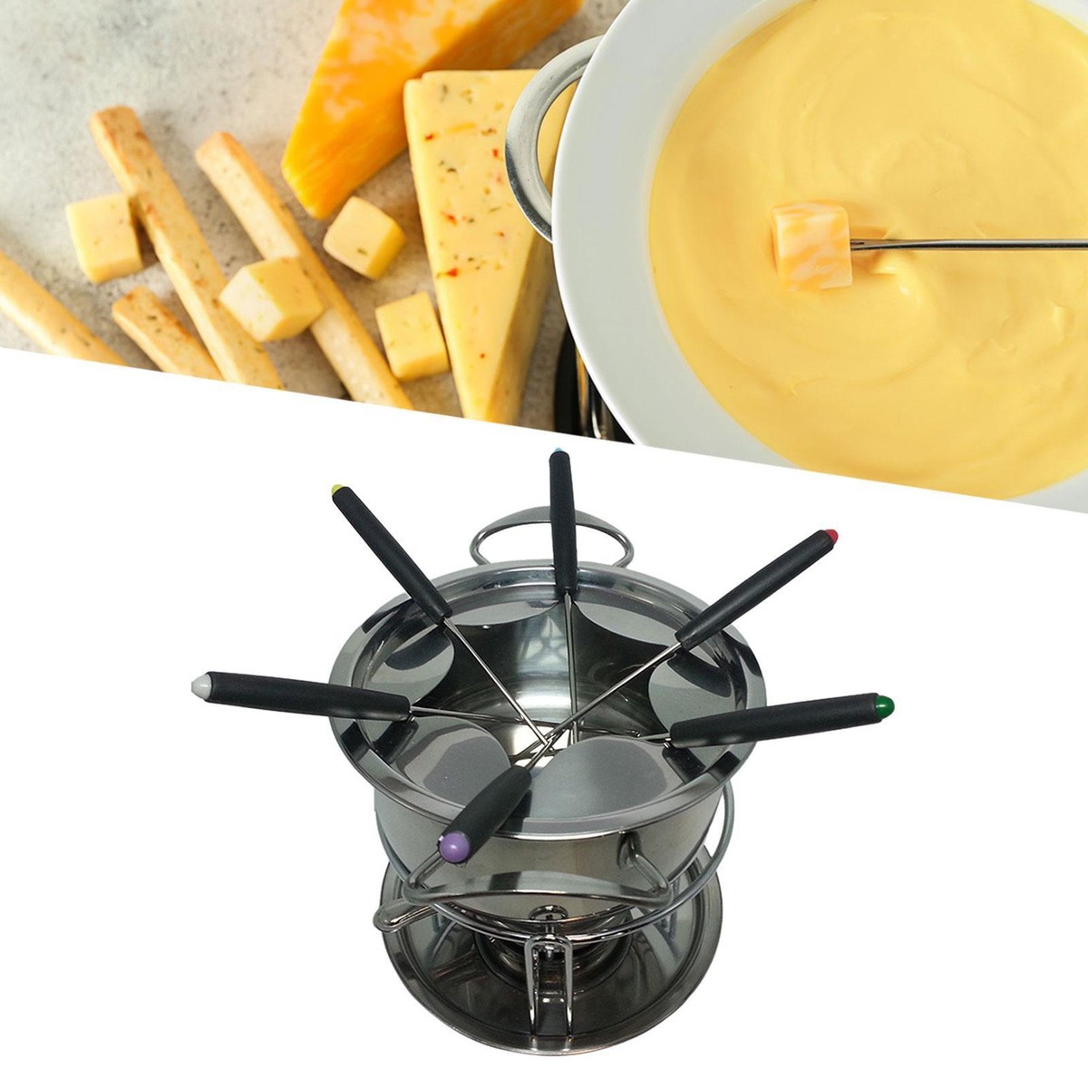 Fondue Pot Birthday Party Stable Cheese Cheese Fondue Set