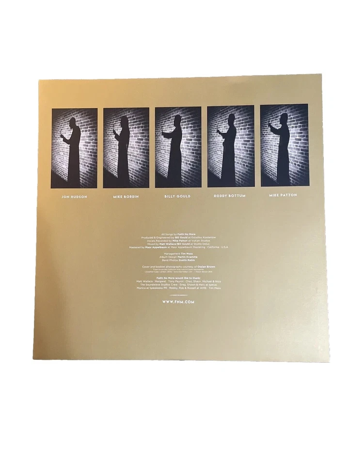 Faith No More, Sol Invictus, Limited Edition Silver Vinyl LP Excellent Condition - Image 4 of 4