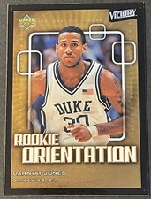 2003-04 Upper Deck Victory #120 Dahntay Jones Rookie Orientation Duke