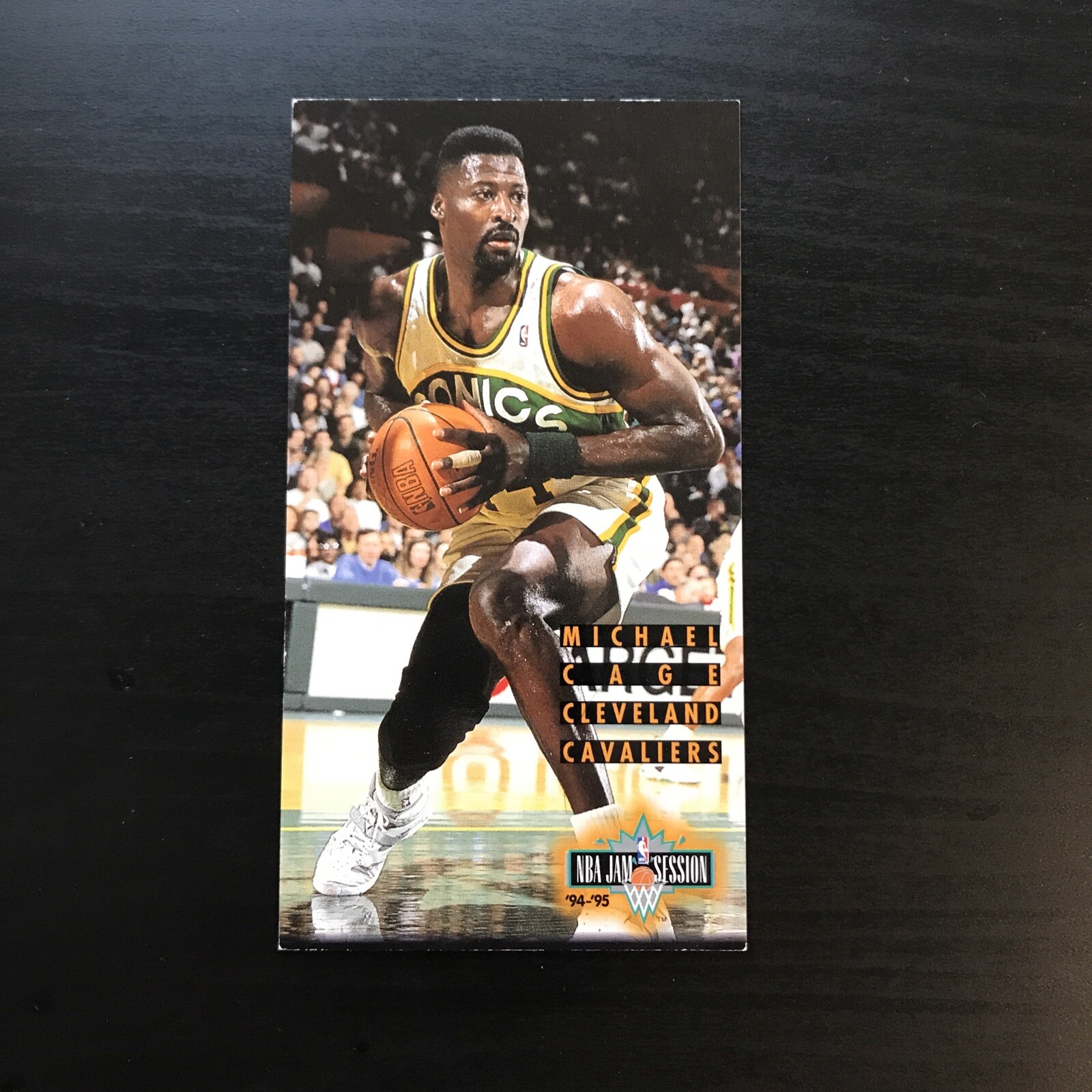1994-95 Jam Session Cleveland Cavaliers Basketball Card #33 Michael Cage
