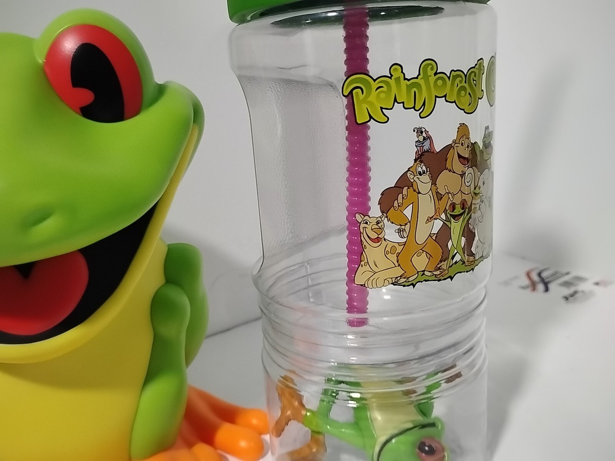 Rainforest Cafe Chacha Tree Frog 3D Sitting Souvenir Travel Drink