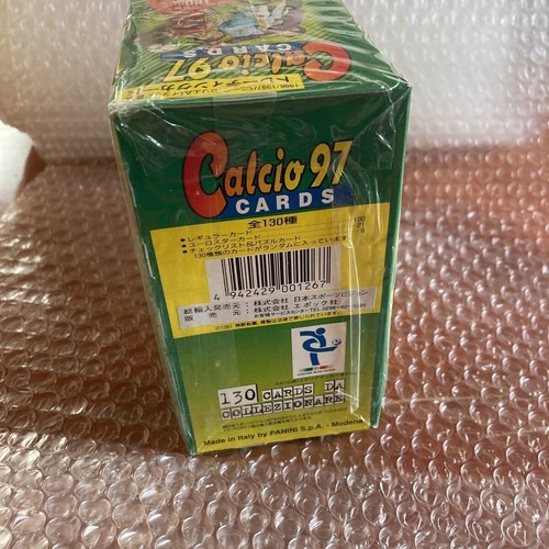 Rare! 1997 CALCIO CARDS PANINI Serie A trading cards Box unopened Extremely rare - Bild 4 von 6