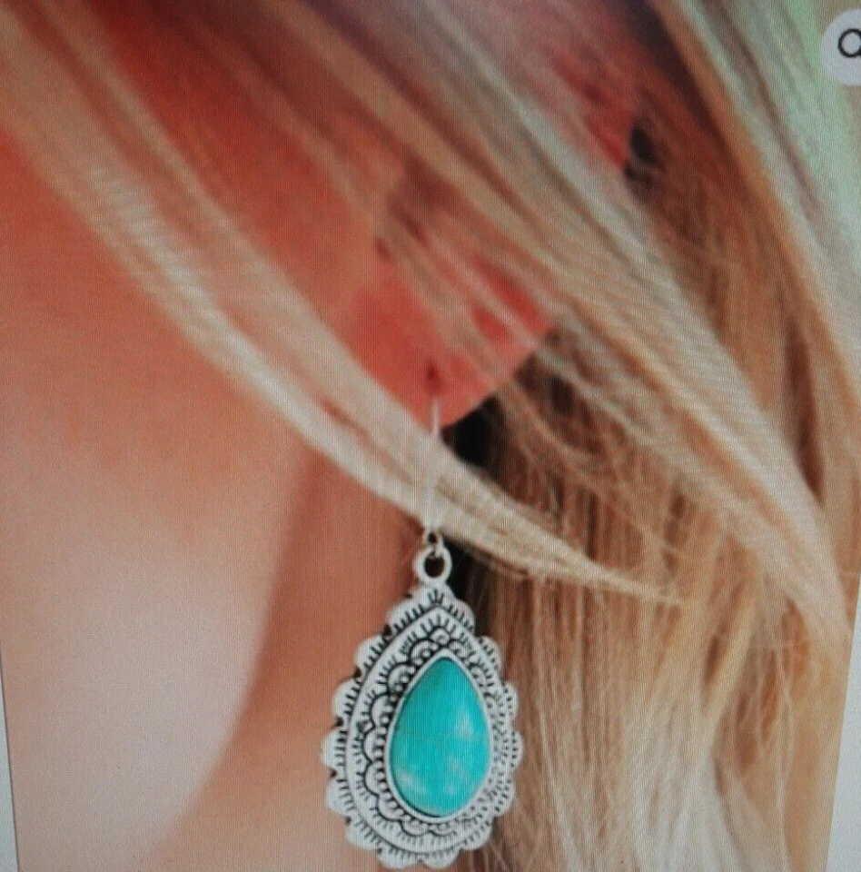 Paparazzi Mountain Mover Blue Earrings eBay