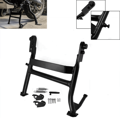 Black Center Stand Centerstand Steel Support For Kawasaki KLR650 KLR
