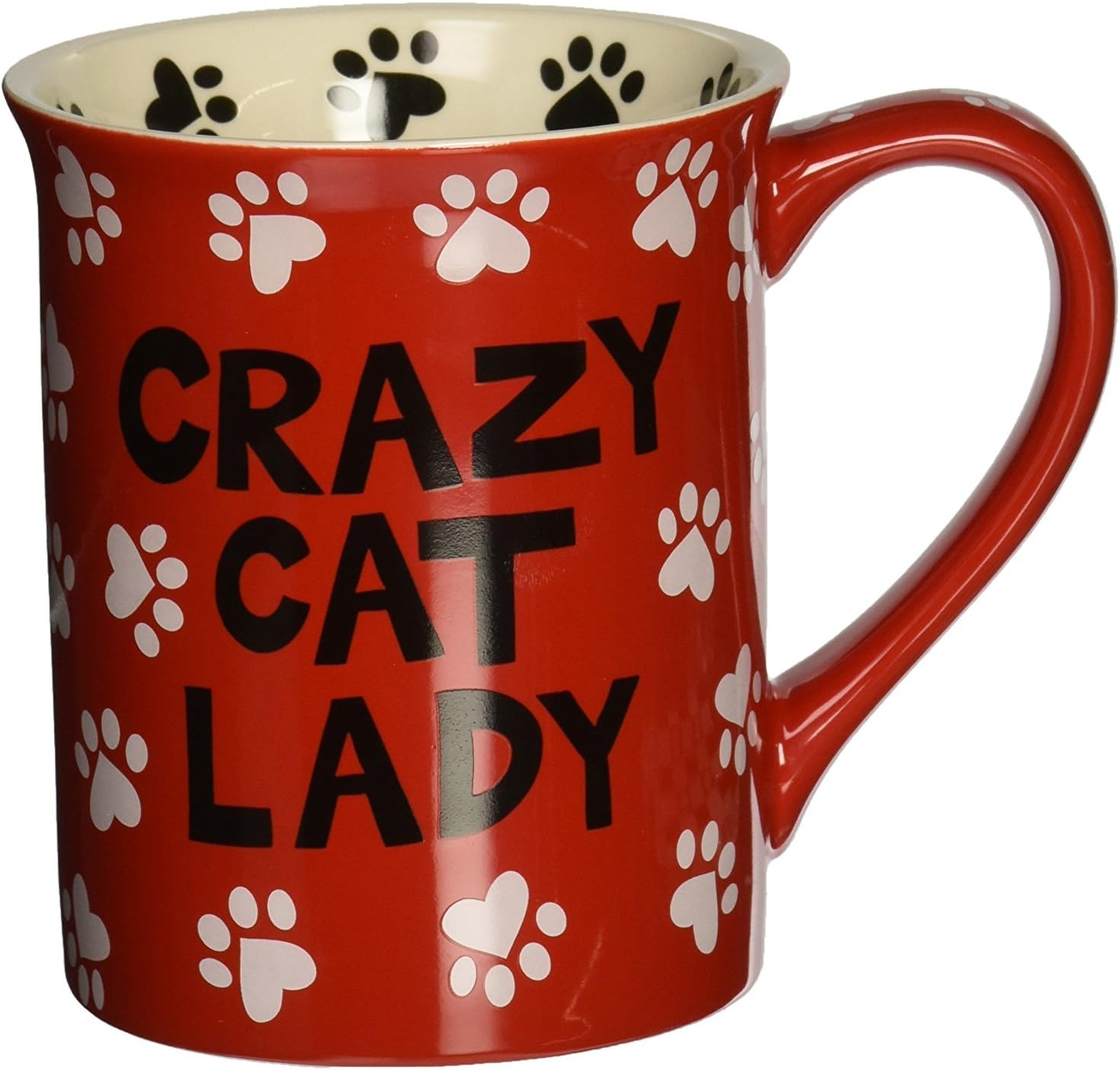Decorate with Cats 16 Oz Stoneware Mug by Our Name Is Mud
