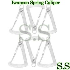 Crown Gauge (Spring Caliper) Dental InstrumenTS 10 PCS