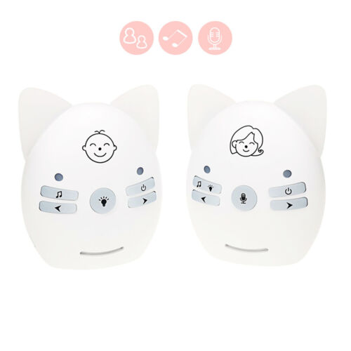 Wireless Baby Monitor Night Light Two-way Voice Intercom Sound Reminder Alarm RK - Picture 1 of 12