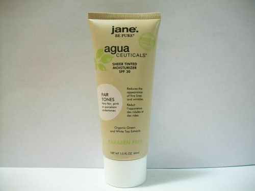 Jane Agua Ceuticals Sheer Tinted Moisturizer, Choose Your Shade, NEW - Picture 3 of 5