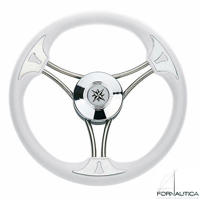 Volante Barca 'Asinara' In Acciaio Inox - Ø35cm, 6 Razze, Per Gommoni E Barche - Foto 11