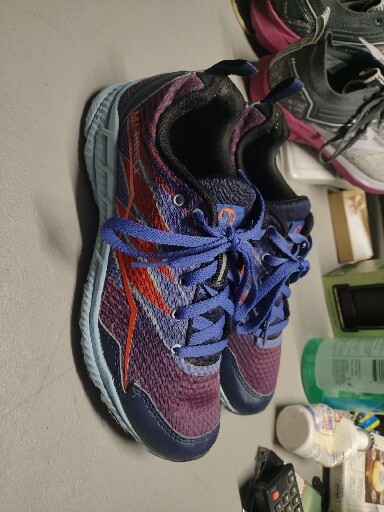 Scarpe da corsa Merrell Trail Crusher da donna taglia 7 EUR 37 5 J37378 stringate