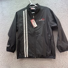 Dale Earnhardt Jr 8 Chase Authentics For Kids Windbreaker Jacket Black Stripe L