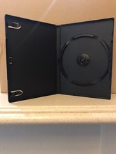 Black CD/DVD/Blu-Ray 1 Disc Case Lot of 26