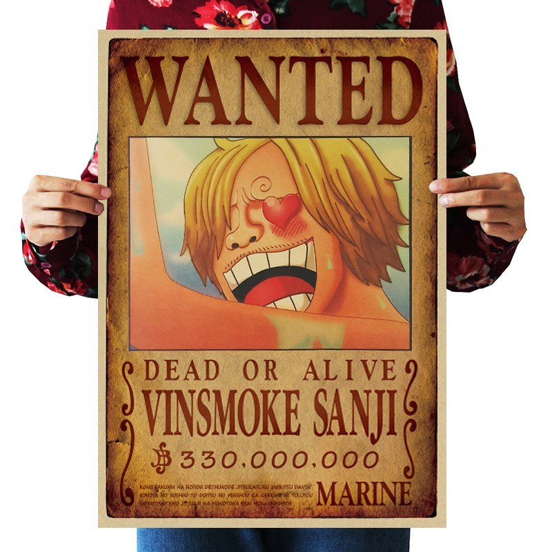 Vinsmoke Sanji Wanted Anime Manga Cosplay Poster Home Goods Decor Ebay Vinsmoke Sanji Wanted Anime Manga Cosplay Poster Home Goods Decor Ebay