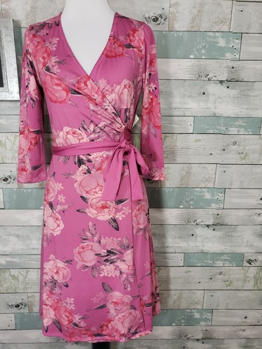 LuLaroe Michelle Wrap Dress Floral XXS 
