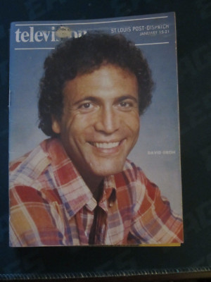 St Louis Post Dispatch TV Guide January 1978 David Groh Another Day