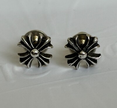 Chrome Hearts CH Plus Stud Earring In Hand【Just 1 earing only
