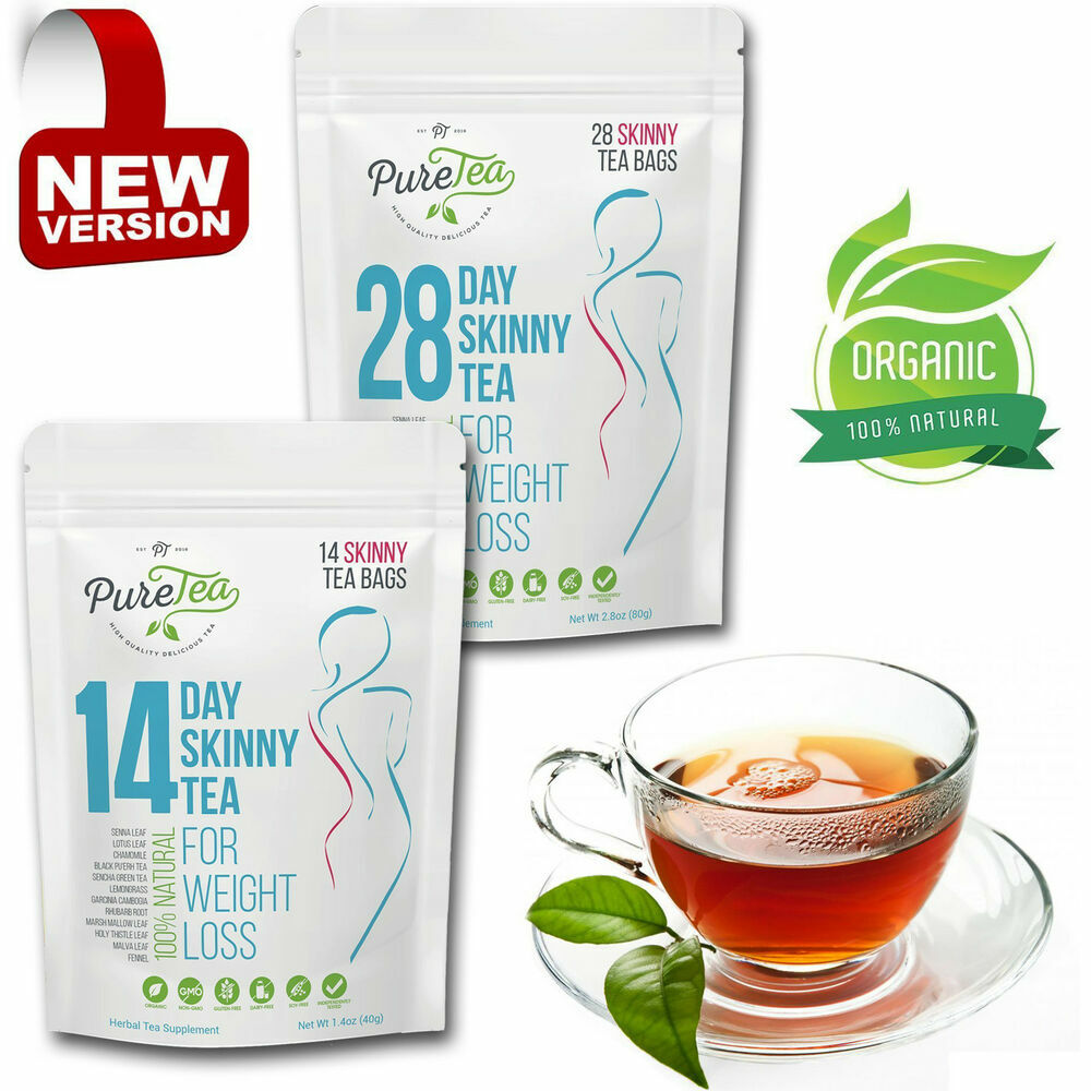 PureTea 28 Day Teatox Detox Herbal Tea Supplement (28Tea Bags) eBay
