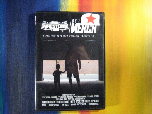 Pro Wrestling Tees Behind the Merch Wrestling Merch Ind Documentary Movie DVD