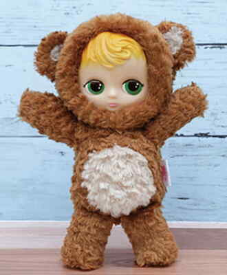 NEU Love Hug Blythe Penny Bear braune Puppe Neo Blythe 20. Jahrestag aus Japan