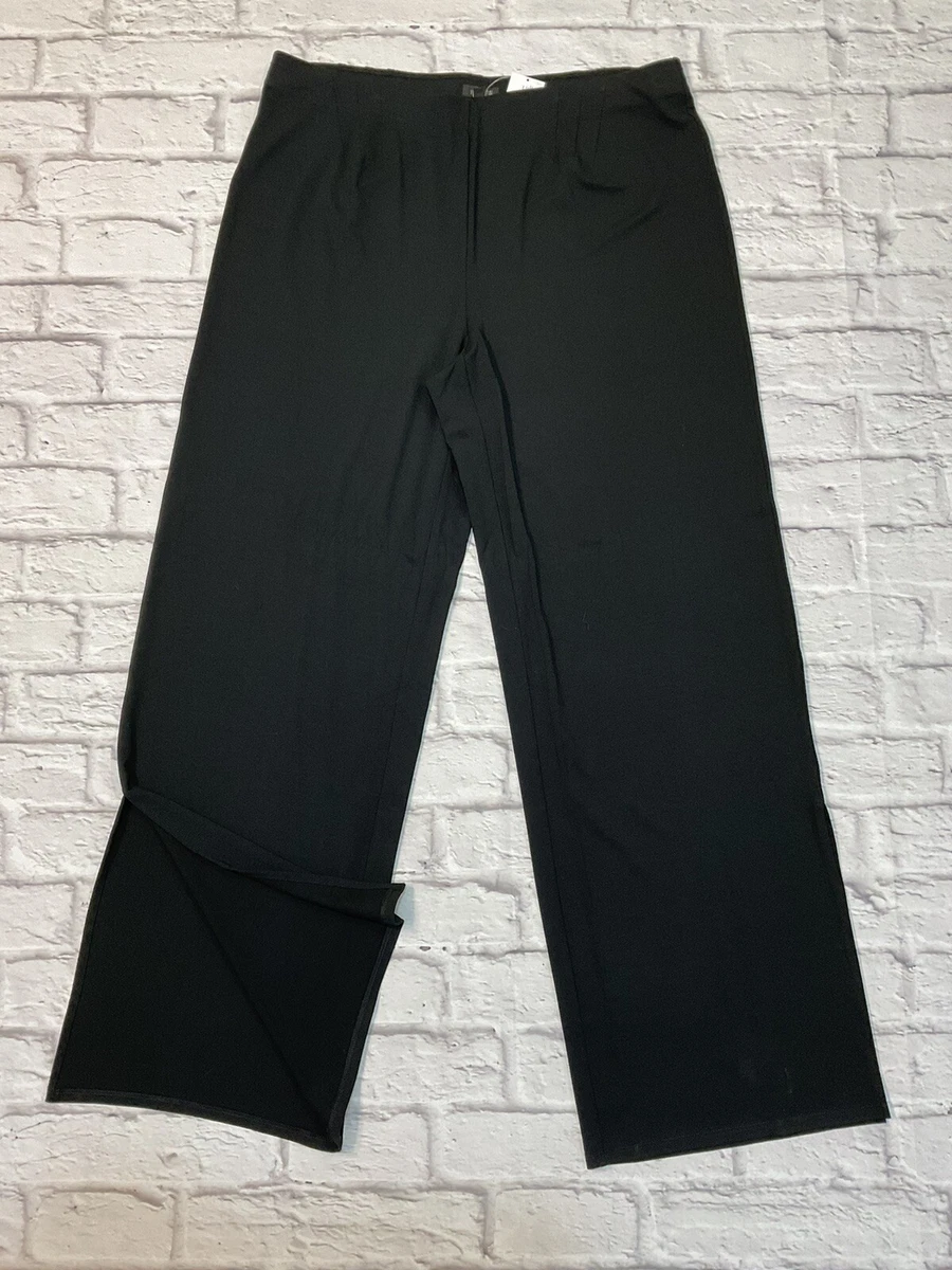 j jill Wearever Collection Large Tall Pants Rayon 12 Leg Vent MSRP: $89.  NWT