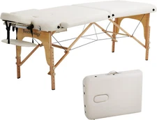 Portable Massage Table Massage Bed SPA Bed 2 Folding 73 Inch Long 28 Inch Wide