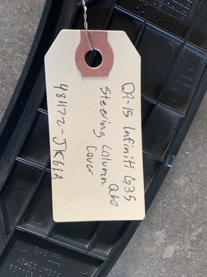 09-15 Infiniti G35 Q60 Cubierta Columna Dirección 48472-JK61A Foto 4 de 4