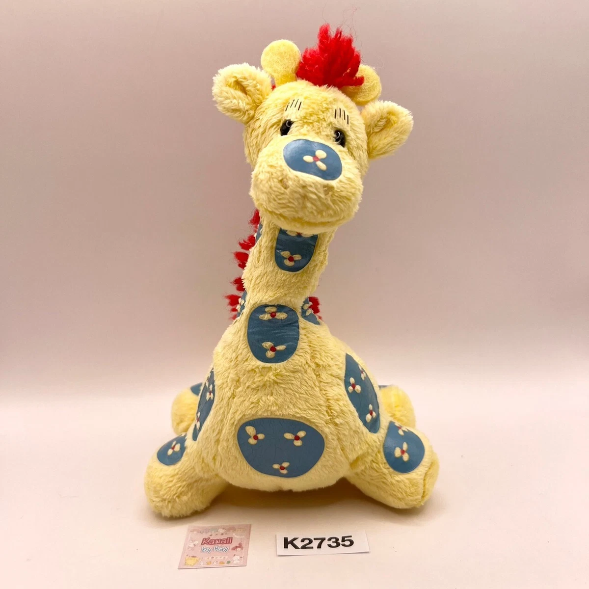 Little Suzy s Zoo Giraffe PatchesPlush Stuffed Toy Japan K2735 eBay