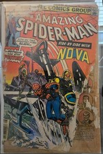 THE AMAZING Spider-Man #171 Detached Cover Missing Back Cover Watwr Damage 0.5