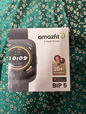 Amazfit Bip 5 Smartwatch and Fitness Tracker - Black - New