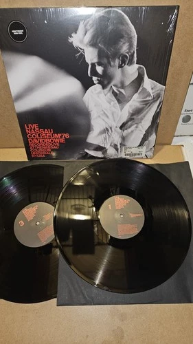 DAVID BOWIE Live Nassau Coliseum '76 remastered 180g Vinyl Double LP Record USED