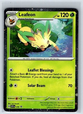 Leafeon - 170 (Cosmos Holo) 170 Sv: Scarlet & Violet Promo Cards Holo NM