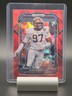 2023 Prizm Draft Picks Aaron Donald Red Cracked Ice #1 Los Angeles Rams Pitt