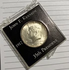 Uncirculated 1964-D Denver Mint Silver Kennedy Half Dollar