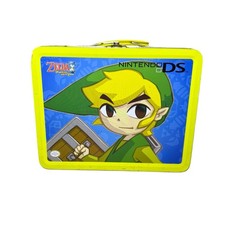 Nintendo DS Zelda Phantom Hourglass Collector Tin Case w/ Stylus Chargers